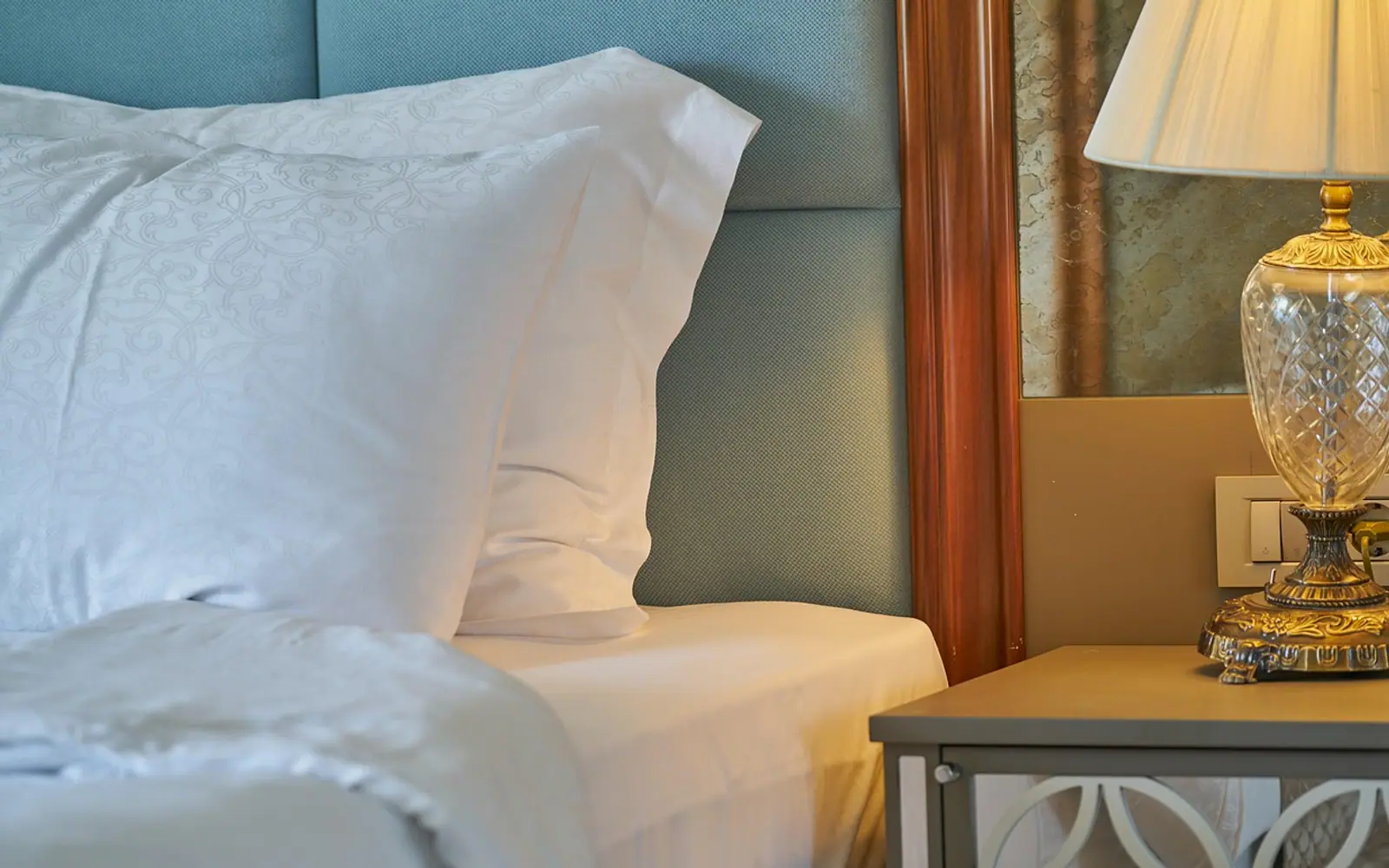 Hotel, room and house